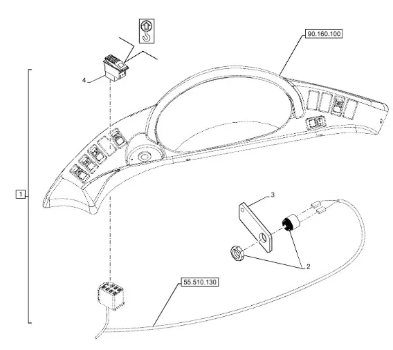 87704586 - выключатель сигнала