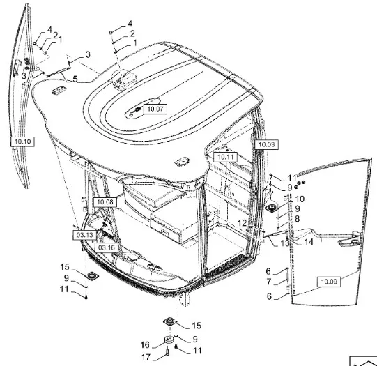 87742713 - опора виброизоляционная
