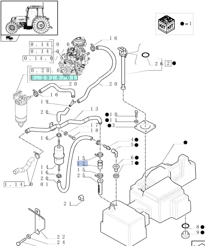 87616034 - патрубок
